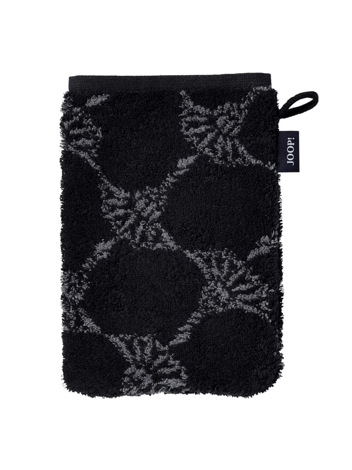 Waschlappen 1er Pack in Schwarz