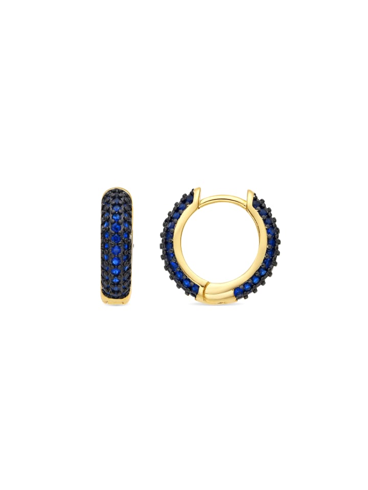 Ohrringe Lesrat mit 18 Karat Goldfinish – 9 mm – LESRAT