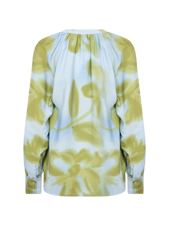 Bluse SC-Cate in hellblau erbse - 0001