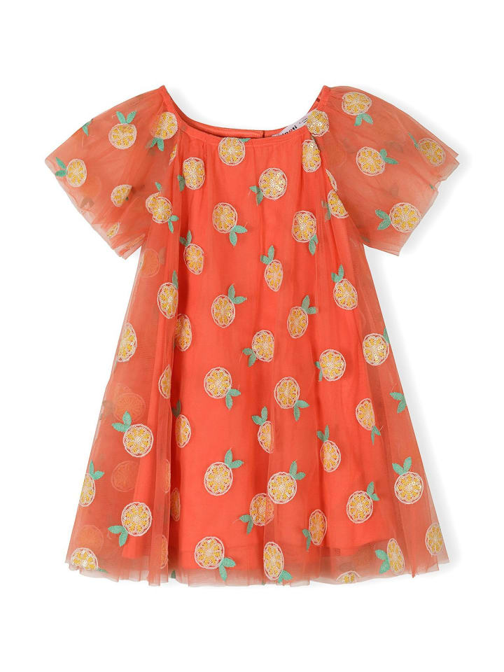 Partykleid 30DRESS116 in apricot