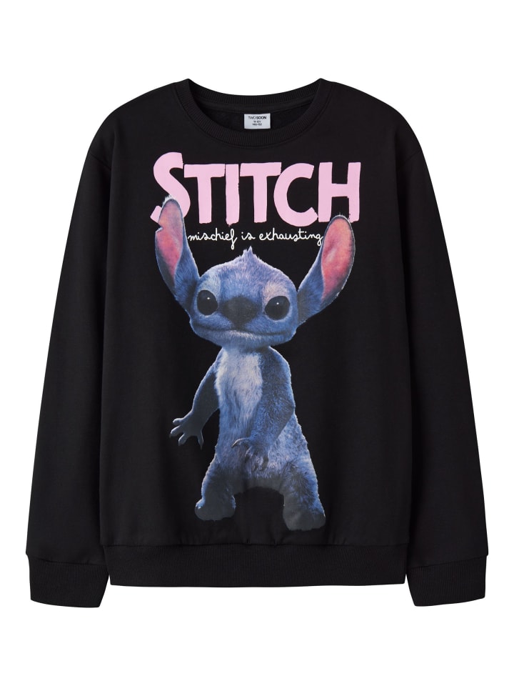 Sweatshirt in Black1