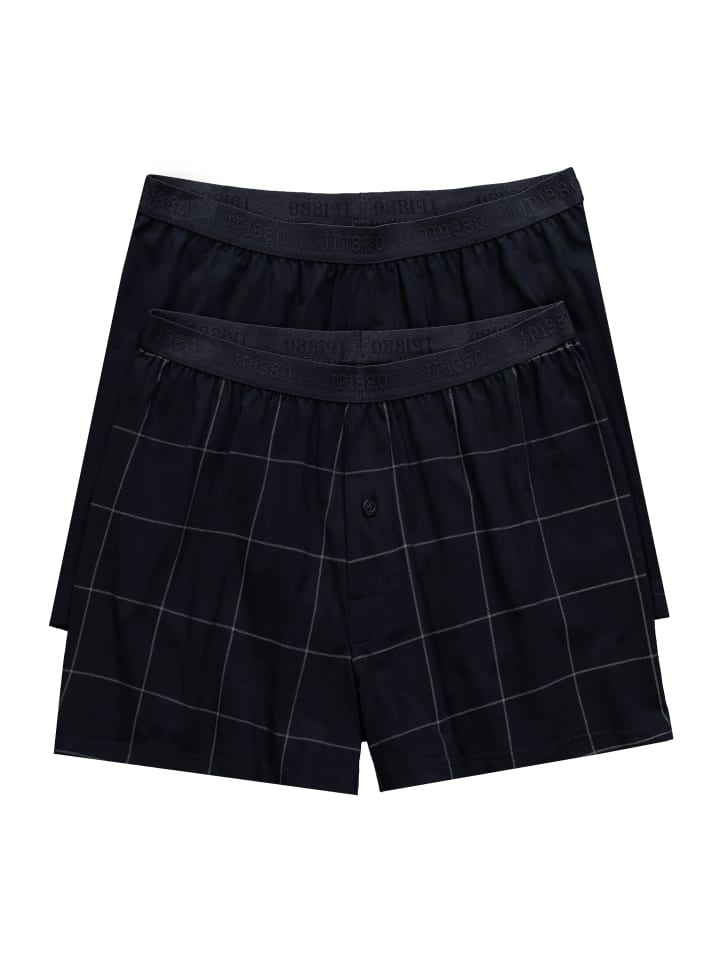 Boxershort in navy blau