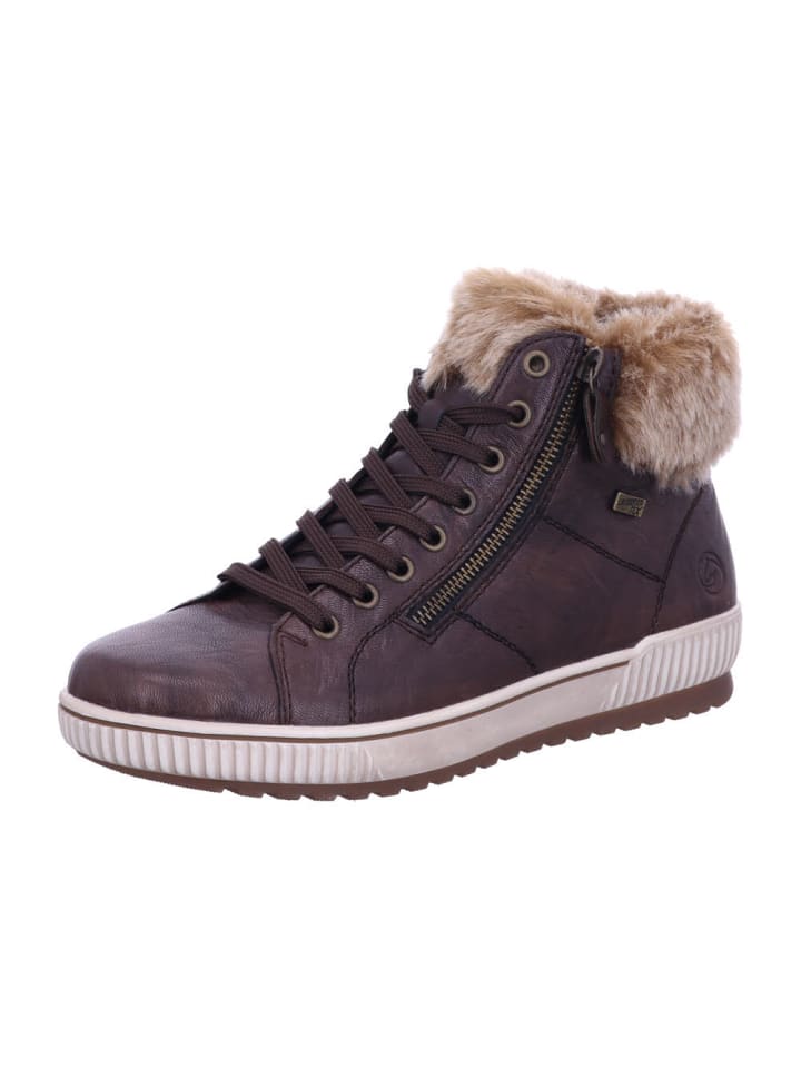 Damen Winterschuhe warm in Braun