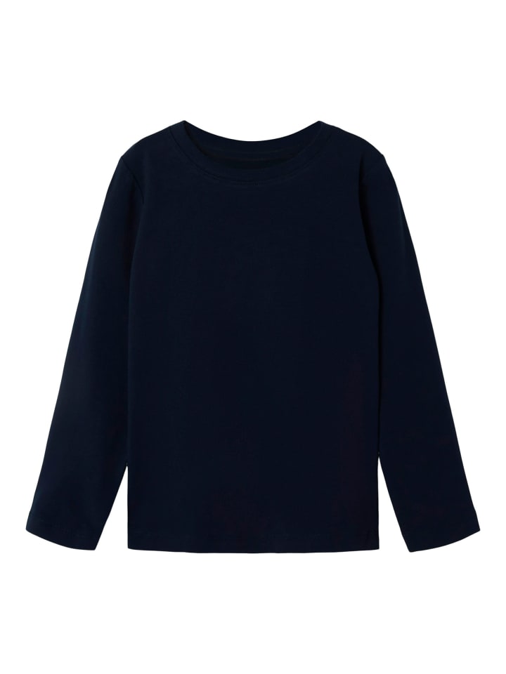 Langarmshirt NMFVIBBI LS TOP in dark sapphire