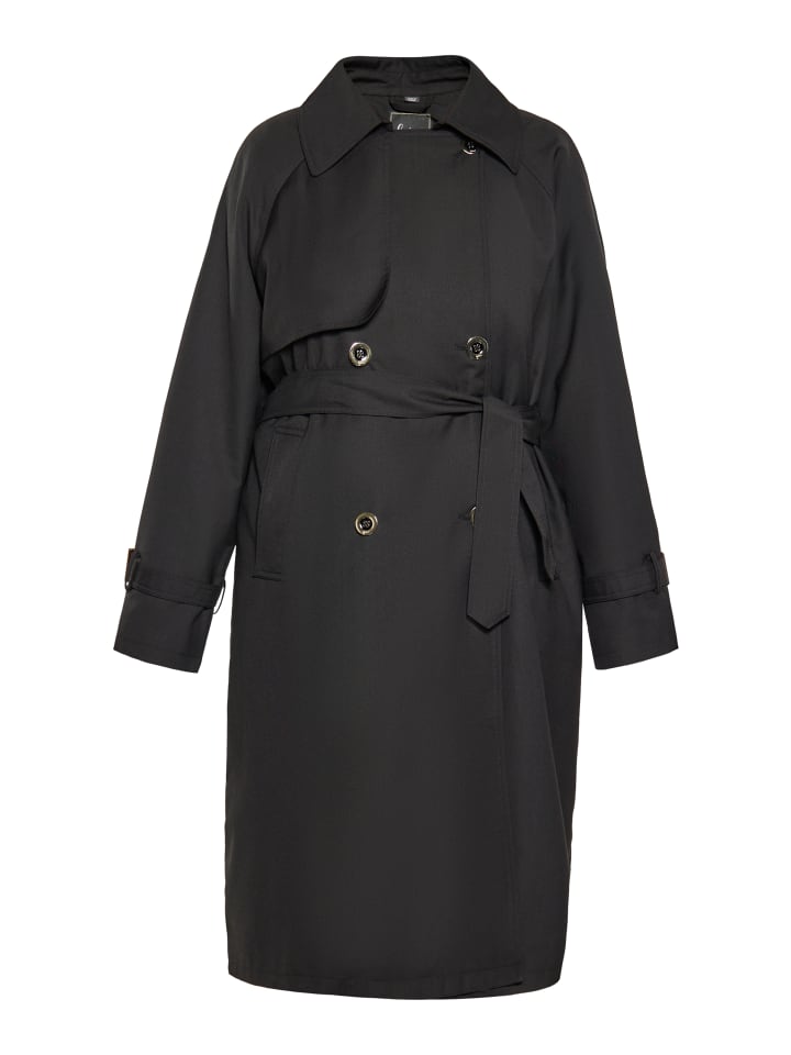 Damen Mantel in Schwarz