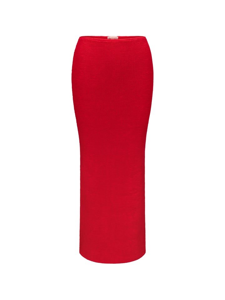 Maxirock Scrunch Long in Red