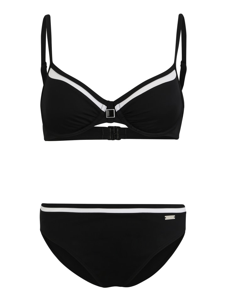 Bügel-Bikini in schwarz