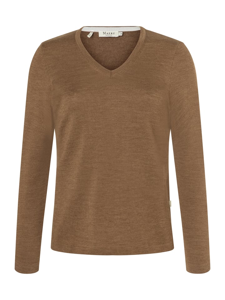 Pullover V-Ausschnitt in Salty cara