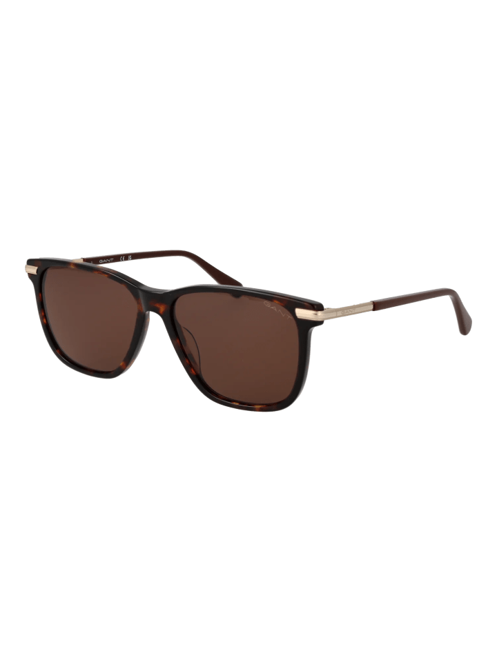 Männer Sonnenbrille Quadratisch Braun