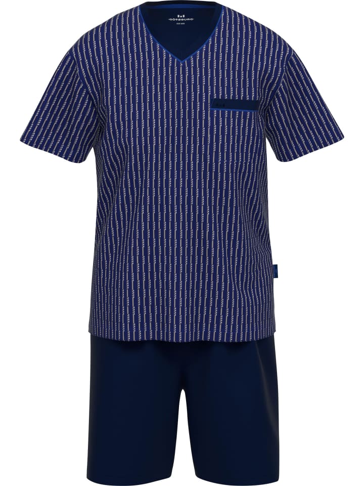 Single-Jersey Shorty in marine