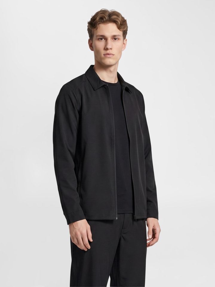 Jacke Formal Overshirt Erwachsene in BLACK