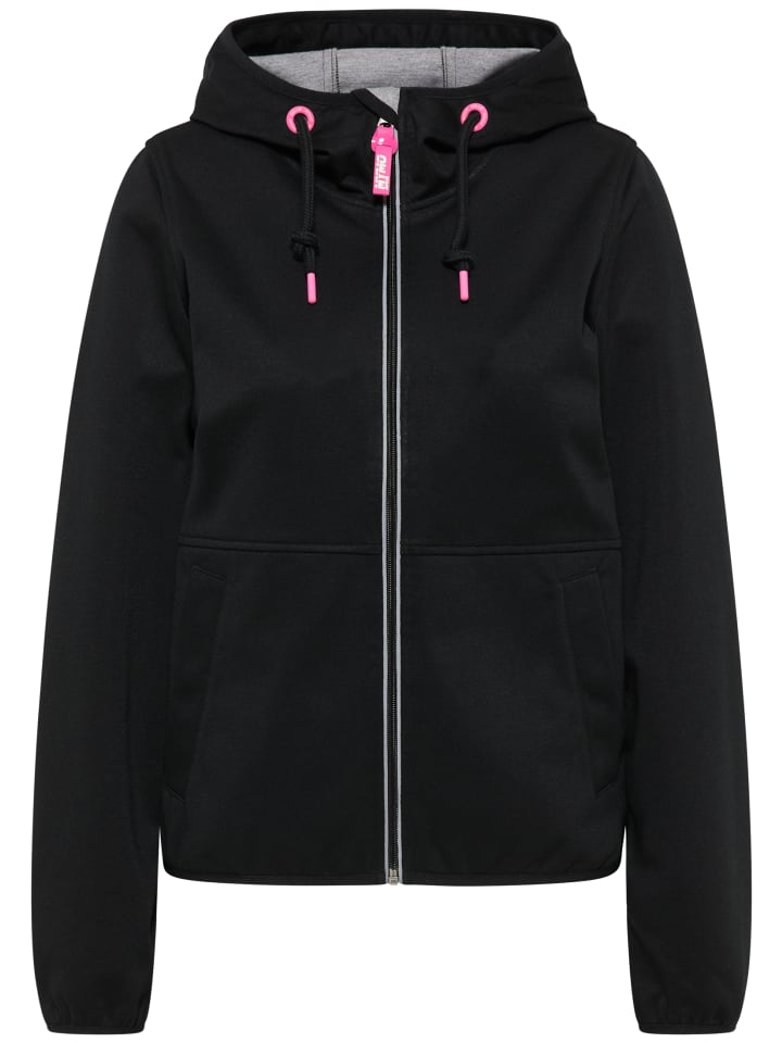 Damen Funktionsjacke in Schwarz