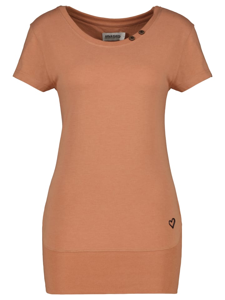 T-Shirt CocoAK A in italian clay melange