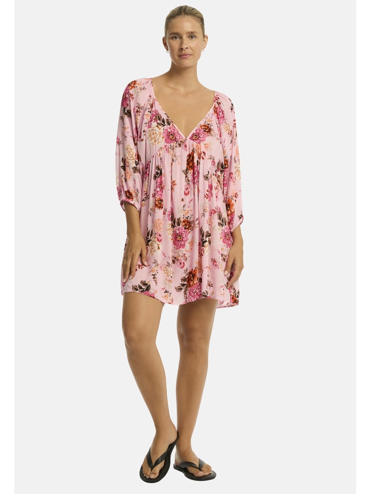 Sea Level Stranddress Rosewood in PINK