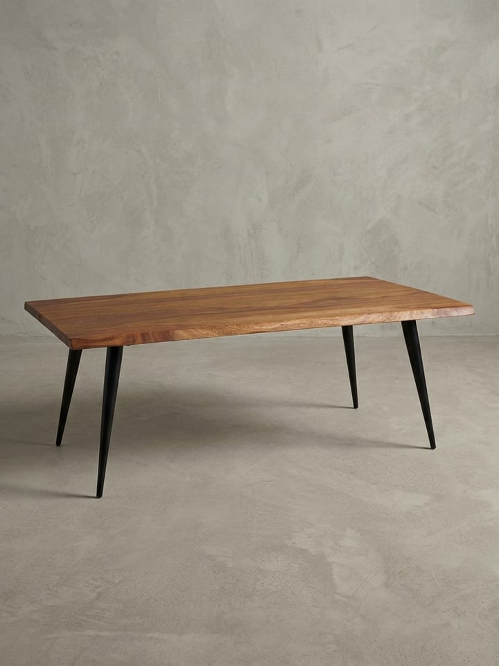 Couchtisch | Sheesham, 110x60x40cm, Baumkante