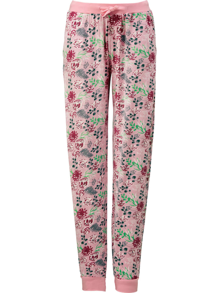 Single-Jersey Hose, lang in rose