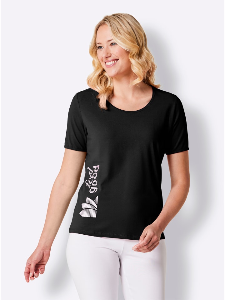 Shirt in schwarz