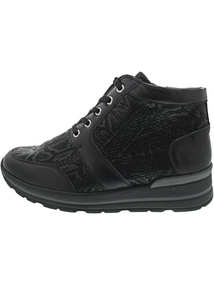 M-Sarah Schnürstiefel Schwarz