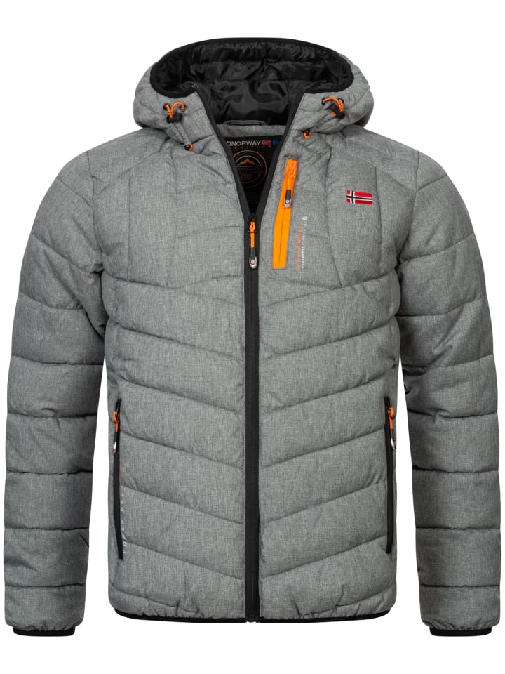 Winterjacke in Grau
