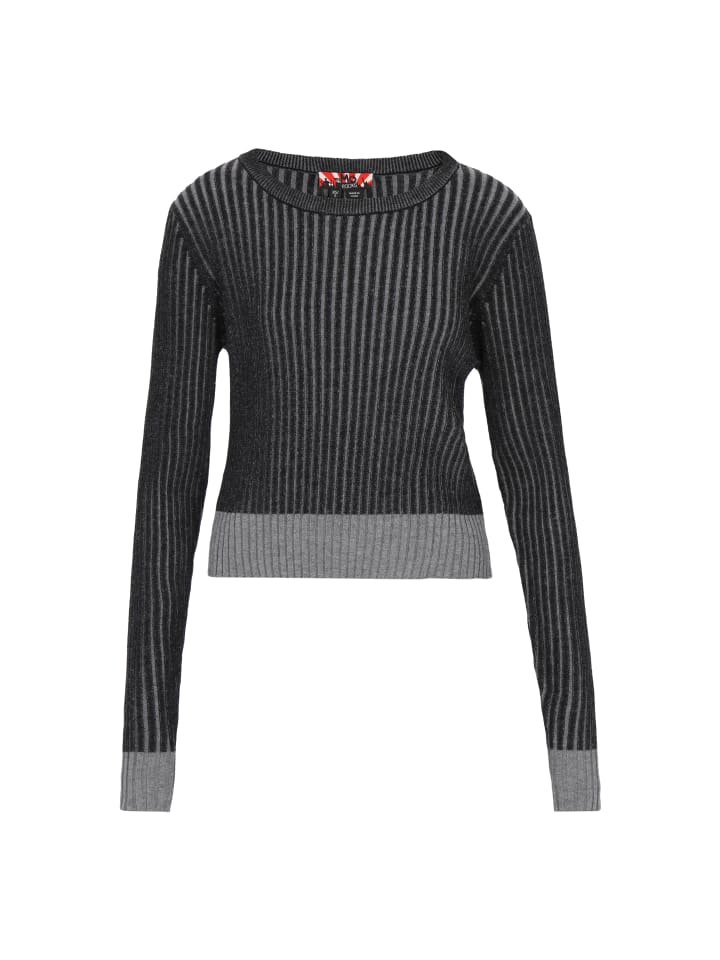 Women Sweater in black grey