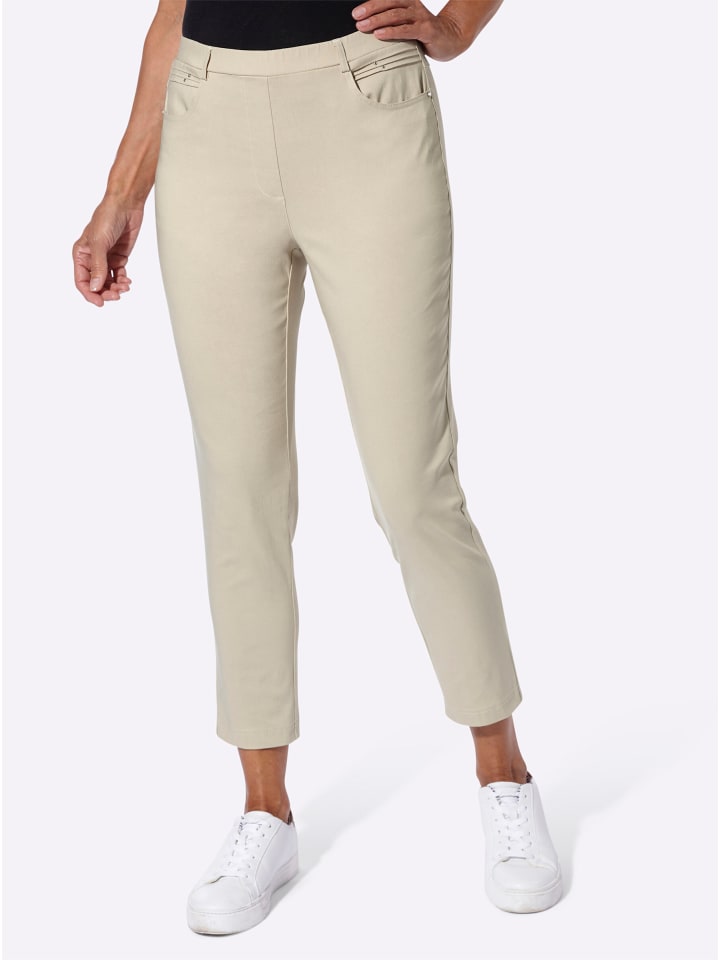 7/8-Schlupfhose in sand