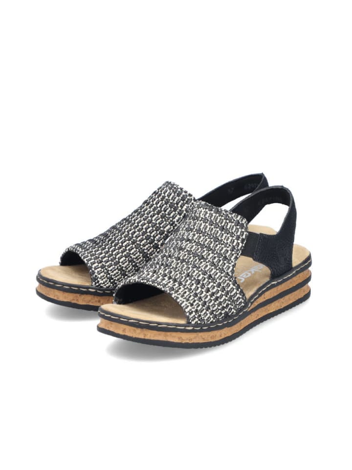 Sandalette in schwarz