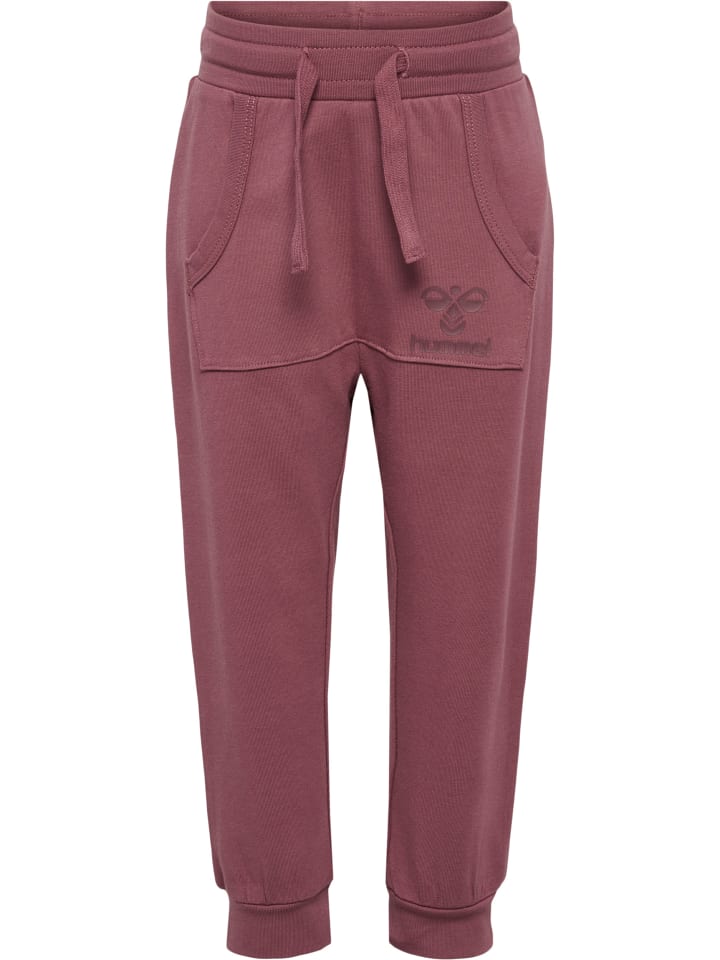 Verstellbare Taille Hose Hmlfutte Mädchen in ROSE BROWN