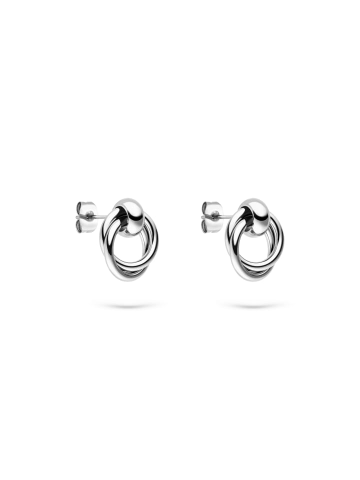 Ohrstecker Twisted in silber