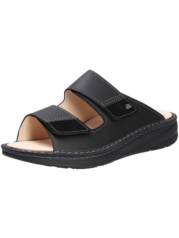 Pantoletten für Herren in schwarz