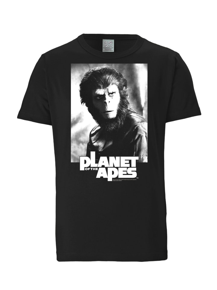 T-Shirts Planet der Affen in schwarz