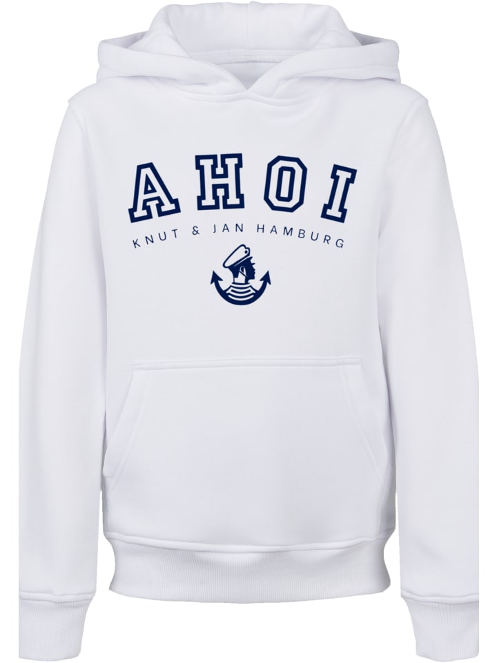 F4NT4STIC Hoodie Ahoi Knut & Jan Hamburg in weiß günstig kaufen | limango