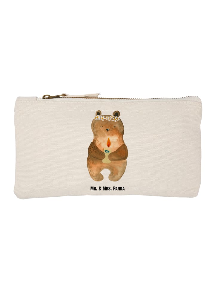 Toiletry Bag Bär Kommunion ohne Spruch in Weiß
