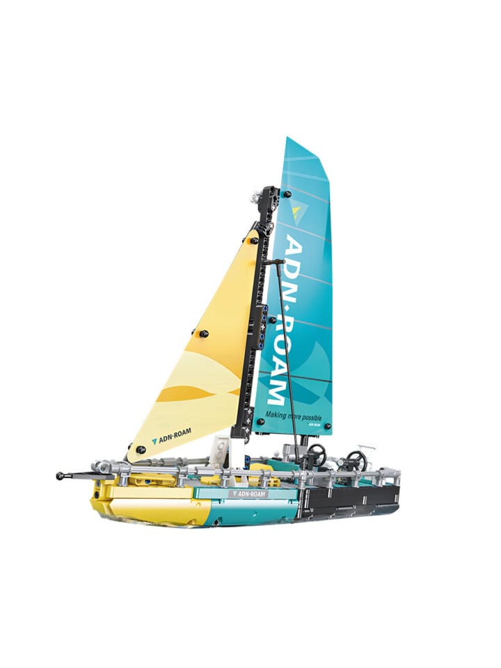 Segelboot Bausteine Typ 65 Modell 675 Teile Set