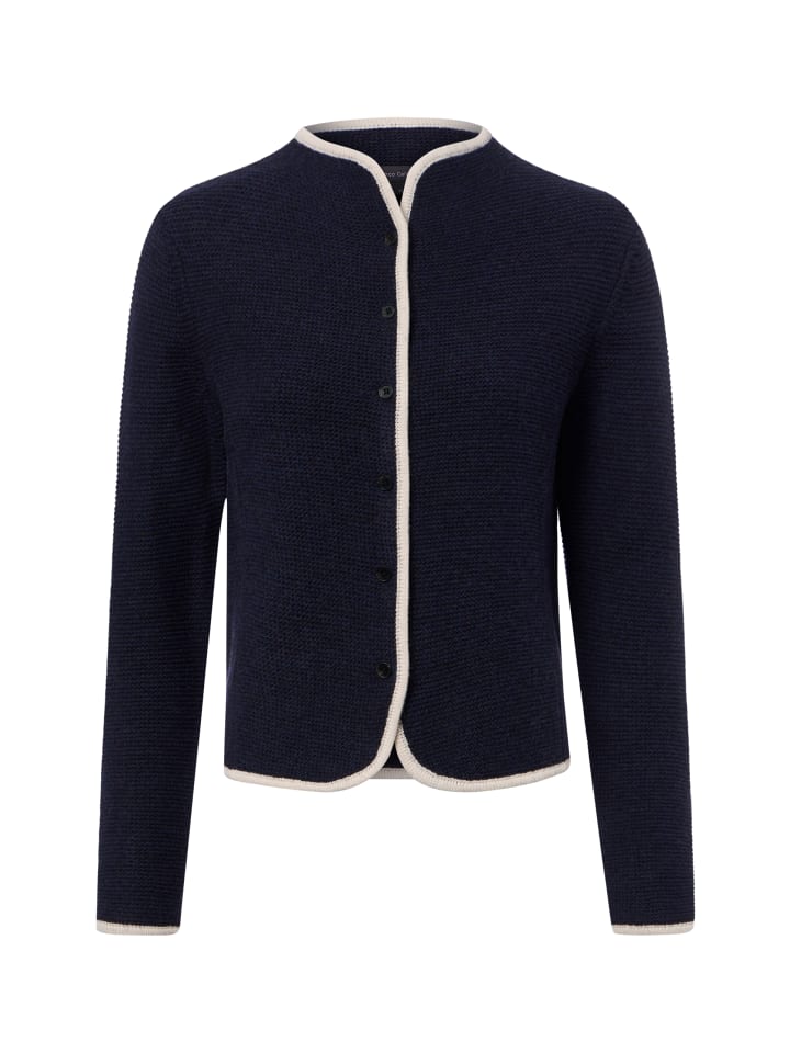 Strickjacke in marine - 0003