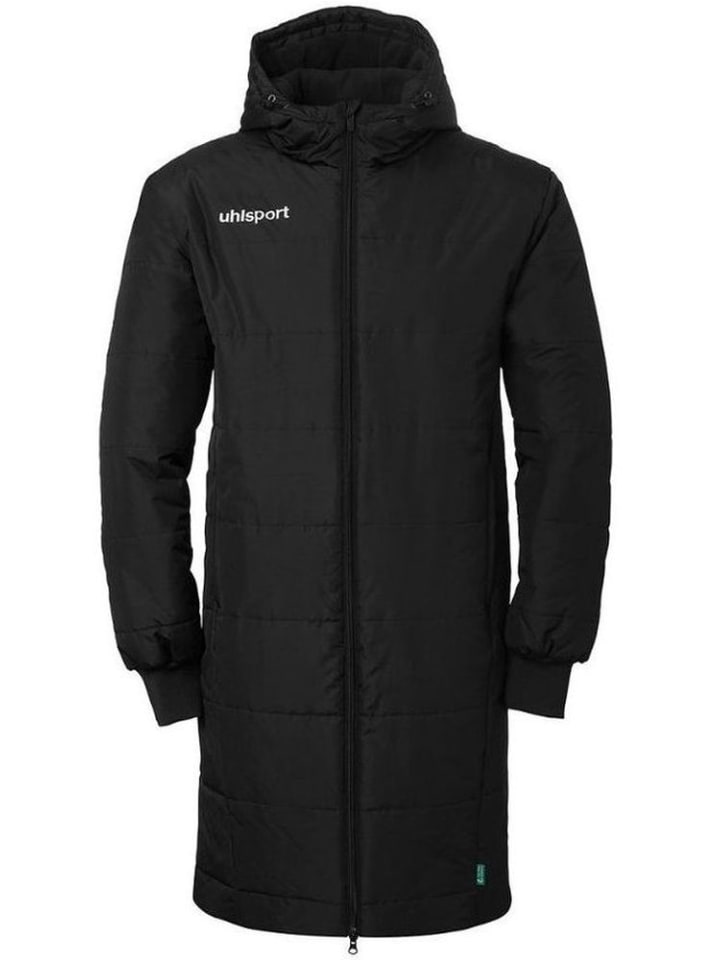 Regenjacke "Essential Winter Bench Jacke" in Schwarz