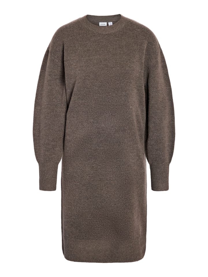 Strickkleid in Morel1