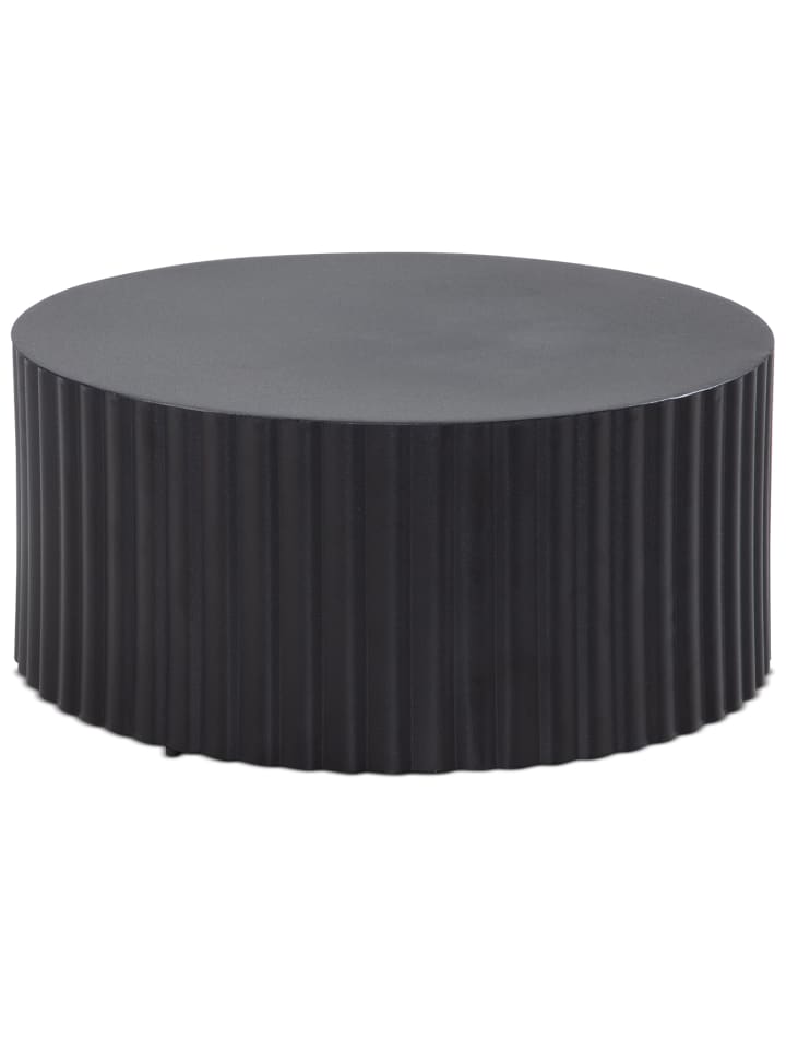 Couchtisch in Schwarz / Metall / 67x67x31