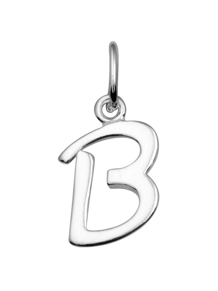 925 Silber Anhänger Buchstabe