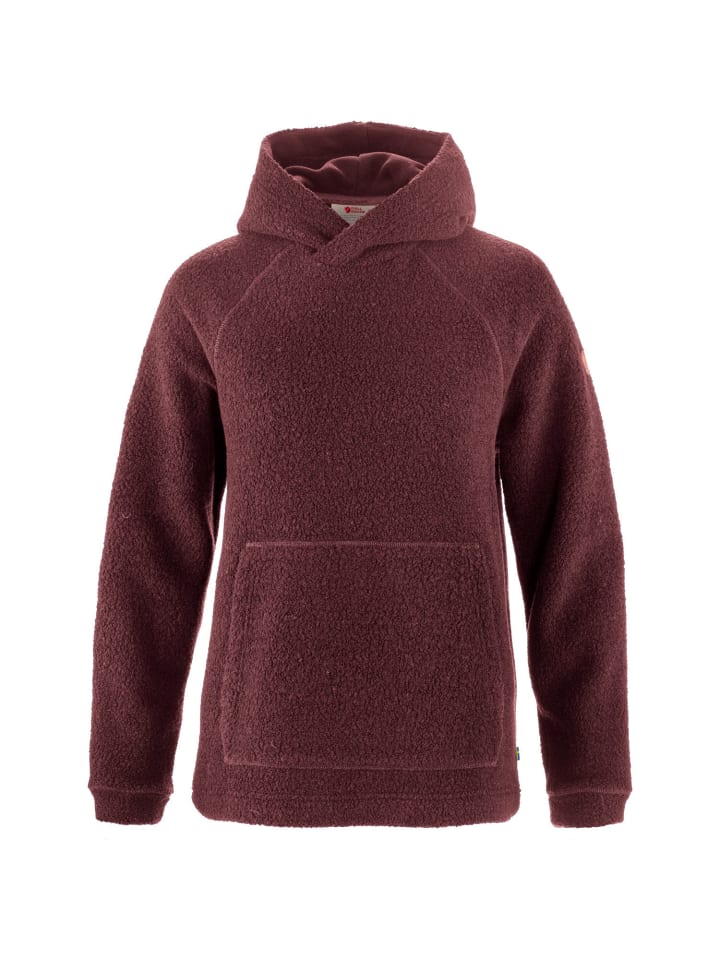 Fleecepulli in rot