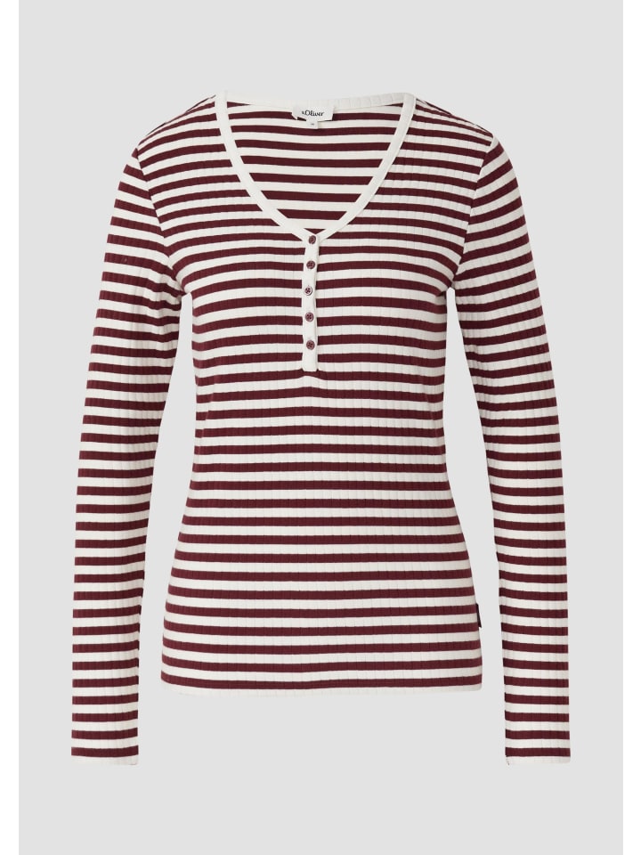 T-Shirt  in  39G2_bordeaux
