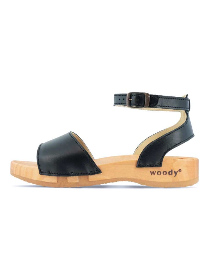 Sandale in schwarz