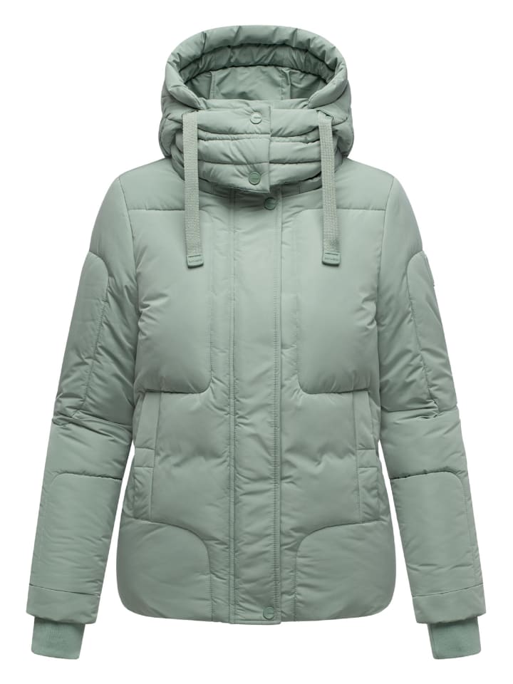 Steppjacke Zauberlicht 14 in Smokey Mint