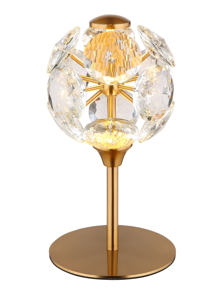 Tischleuchte "VIRINA" in gold