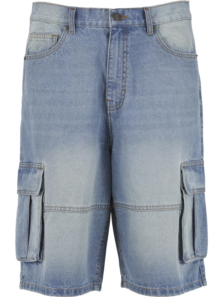 Jeans Shorts in new light blue dirty washed