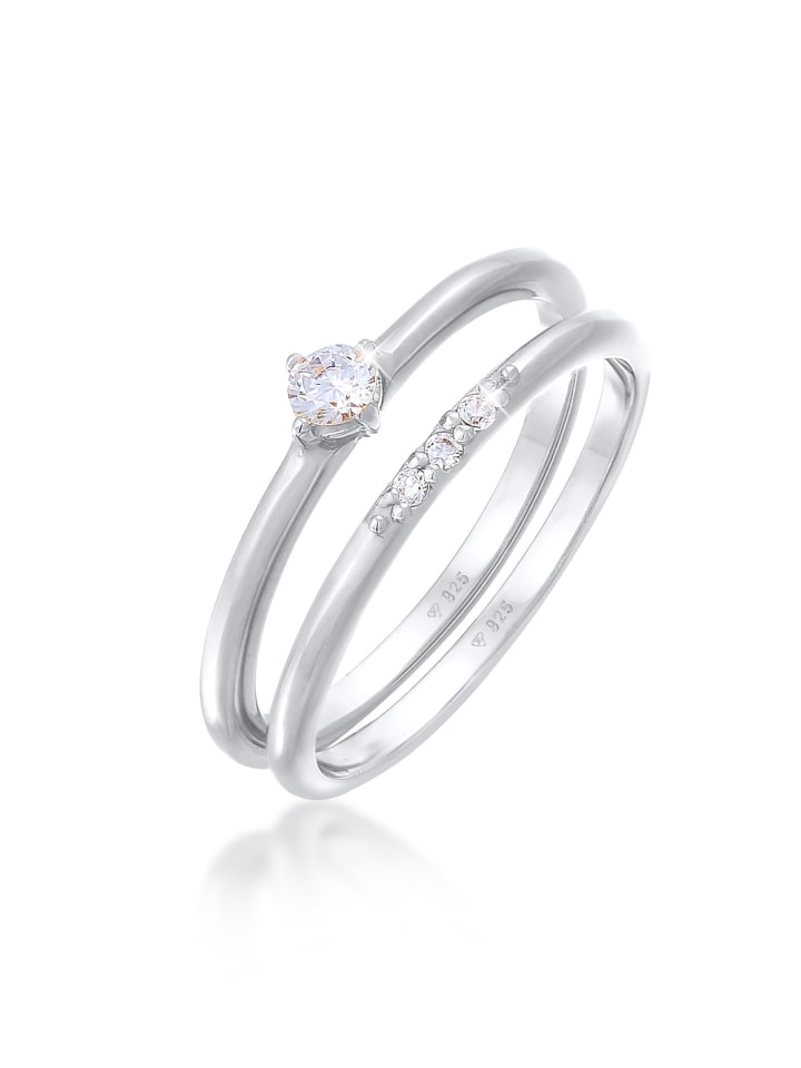 Ring 925 Sterling Silber in Silber