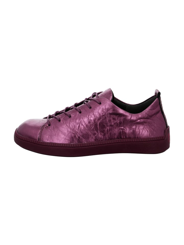 Komfort Schnürschuhe in Pink
