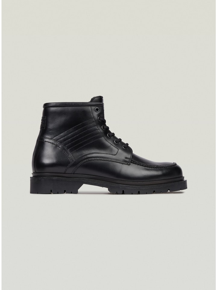 Tyler Boot Mid MOQ Lea black