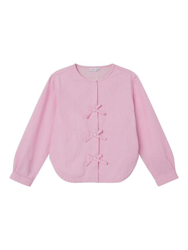 Overshirt in bonbon
