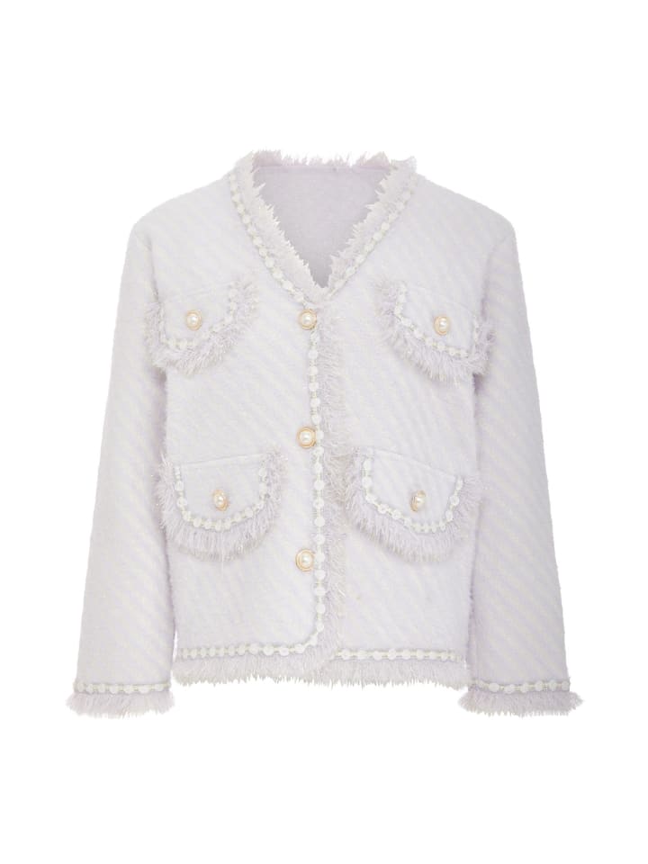 Women Strickjacke in Lavendel