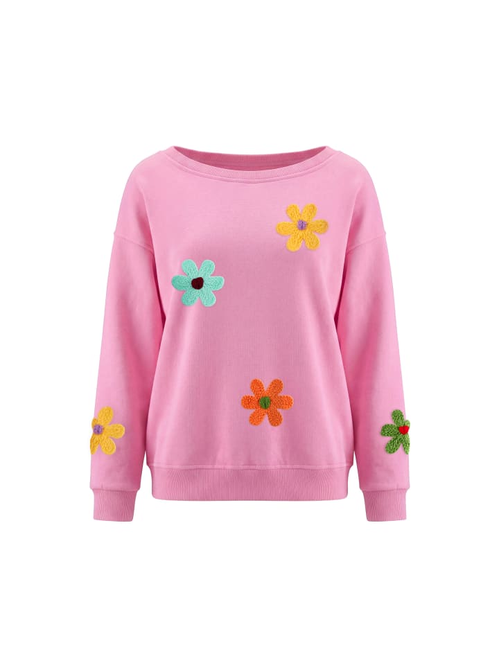 Women Sweatshirt in Pink